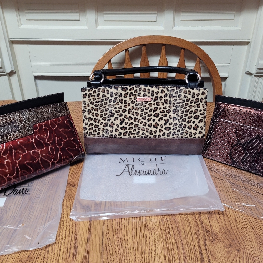 Classic Magnetic Changable Purse Covers  Set Of 3,  By Miche